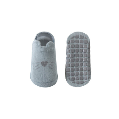 Calcetines Antideslizantes de Algodón Peinado para Bebé - Verano - Image 4