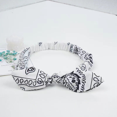 Diadema elástica con orejas de conejo - Image 3