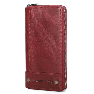 Cartera de Cuero Genuino con Protección Anti-fraude para Hombre - Image 7