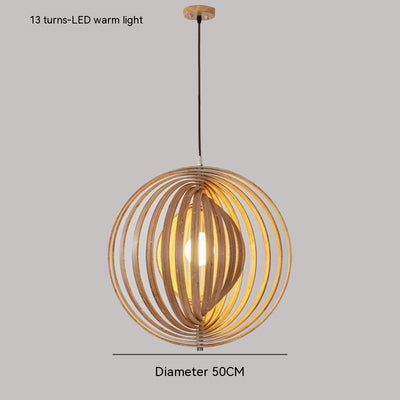 Lámpara Colgante Giratoria Moon Nordic para Restaurante - Image 10