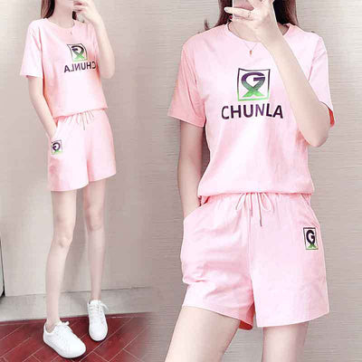 Conjunto Deportivo de Algodón Puro - Shorts y Playera Casual - Image 15