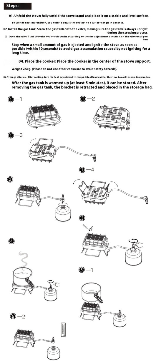 Calefactor Regulador de Voltaje Multifuncional para Exterior - Image 12