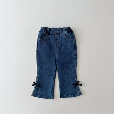 Pantalones Jeans Bota Campana Elásticos para Niña - Image 7