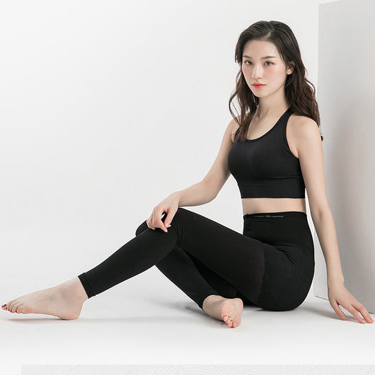 Pantimedias Reductoras 110D con Levantador de Glúteos y Control de Abdomen Negro