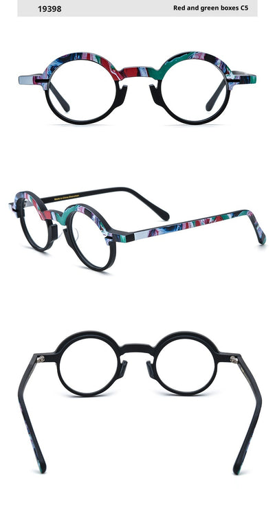 Gafas Redondas Multicolor con Filtro Luz Azul - Image 13