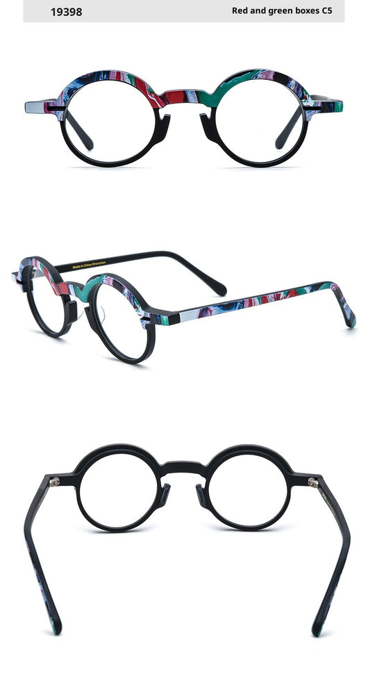 Gafas Redondas Multicolor con Filtro Luz Azul - Image 13