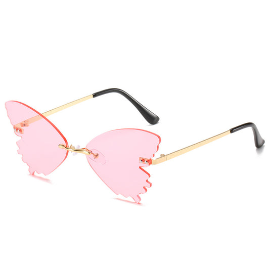 Gafas de Sol sin Marco Mariposa - Estilo Urbano y Diversión - Image 11