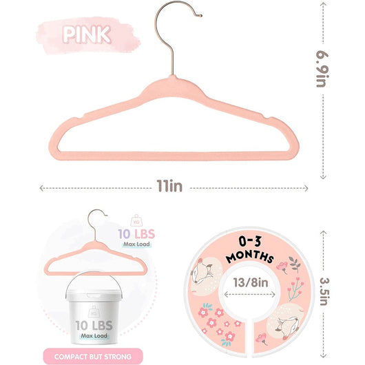 Percha Infantil Antideslizante sin Marcas con Flocado - Image 15