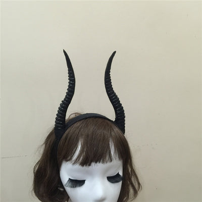Diadema Cuernos Gótica Estilo Demonio - Image 4