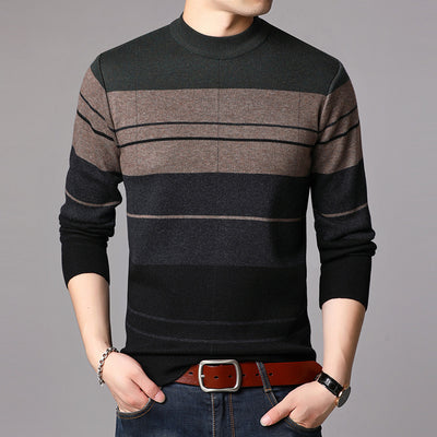 Camiseta Térmica Acolchada de Lana para Hombre - Cuello Redondo - Image 5