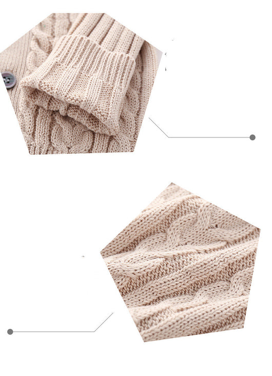 Cardigan Tejido Simple para Bebé - Abrigo Suave y Cómodo - Image 11