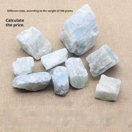 Piedra de Lunar Blanca Natural - Grava de Cuarzo Cristal para Decoración - Image 10