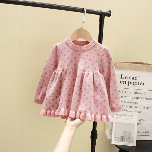 Vestido Tejido con Lunares - Image 12