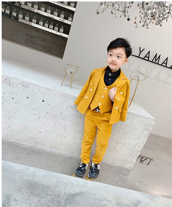 Traje Elegante para Niños - Diseño Minimalista Pasarela