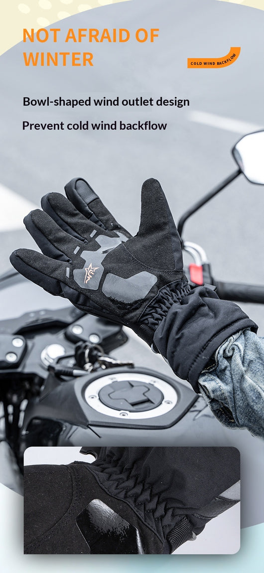 Guantes Térmicos para Motocicleta con Pantalla Táctil - Image 10