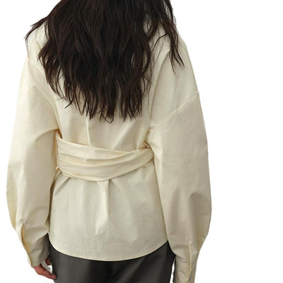 Blusa Asimétrica Reductora con Corte Deconstruido - Image 5