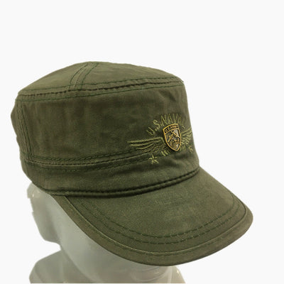 Gorra de Algodón United Front con Visera Corta - Estilo Militar Casual - Image 5