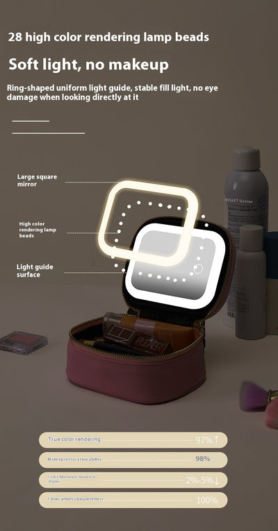 Neceser Cosmético Portátil con Luz LED - Image 15