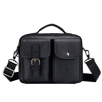 Bolso de Mano Retro en Cuero Premium - Gran Capacidad y Estilo Clásico - Image 6