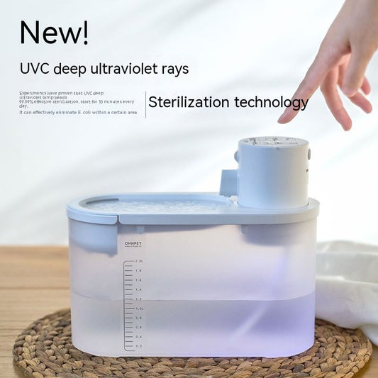 Dispensador Automático de Agua para Mascotas con Carga Inalámbrica - Image 2