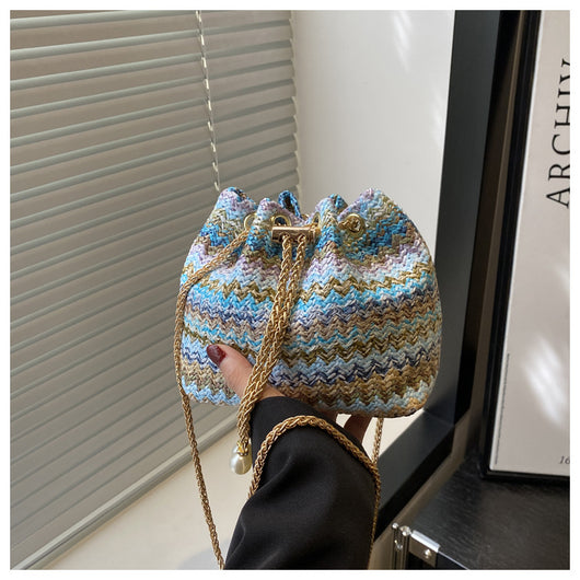 Bolsa de Playa Diamond con Cadena - Bolso Bandolera y Hombro para Mujer - Image 13