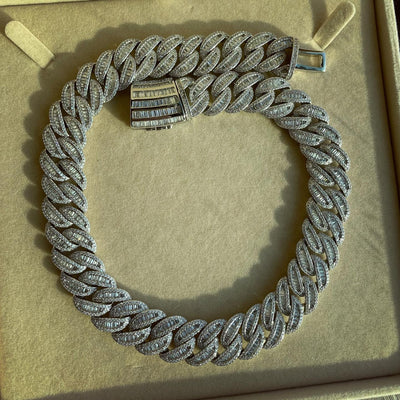 Cadena Cubana Miami 15mm-20mm Chapada en Oro Real con Cierre Tipo Buckle - Image 23