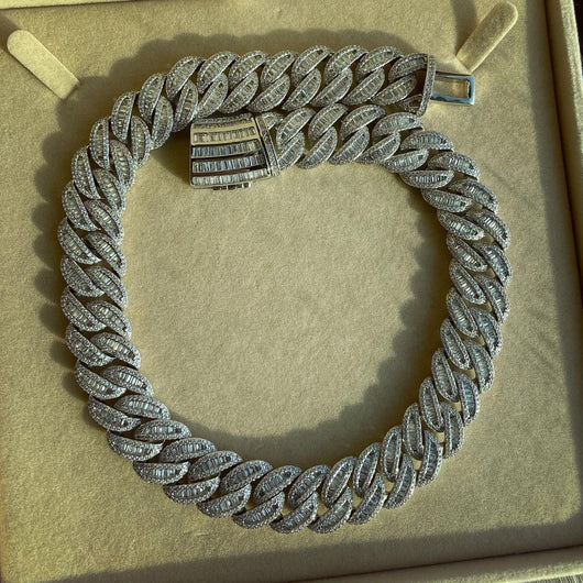 Cadena Cubana Miami 15mm-20mm Chapada en Oro Real con Cierre Tipo Buckle - Image 23