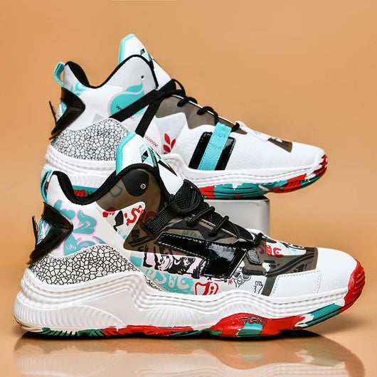 Zapatillas de Baloncesto Altas para Hombre - Estilo Deportivo Casual - Image 14