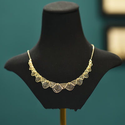 Collar de Encaje en Oro 18k para Mujer - Image 5