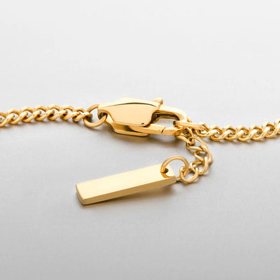 Pulsera Cubana de Acero Inoxidable para Hombre - Ajustable y Resistente al Desvanecimiento - Image 10