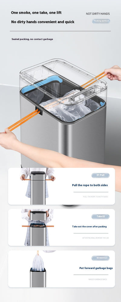 Basurero Inteligente Automático de Gran Capacidad con Sensor Infrarrojo - Image 28