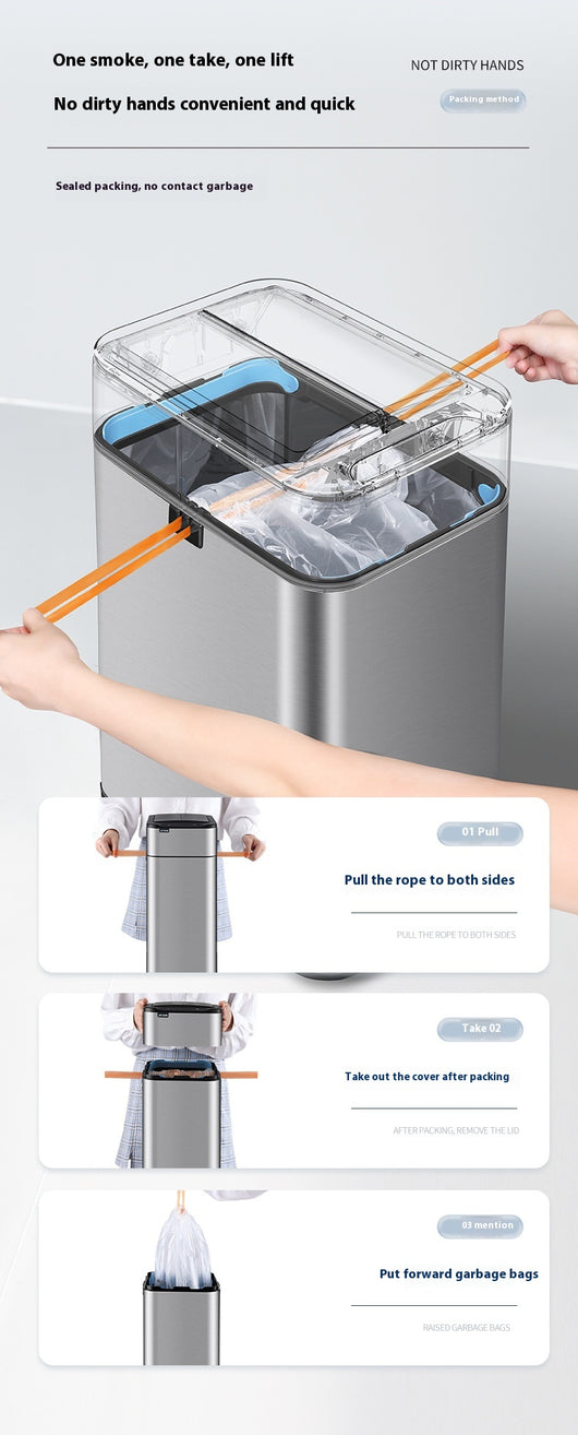 Basurero Inteligente Automático de Gran Capacidad con Sensor Infrarrojo - Image 28
