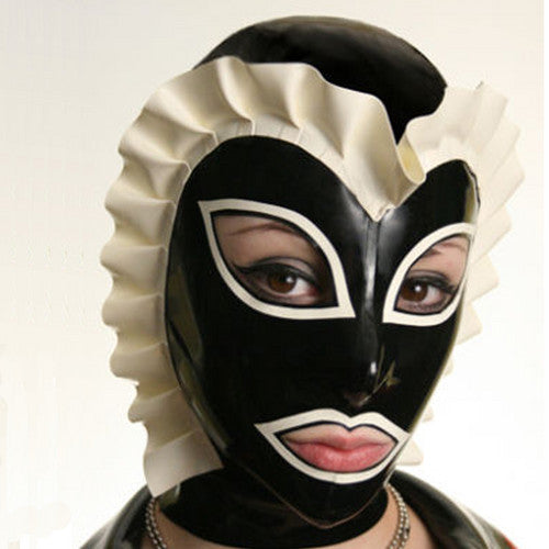 Máscara Látex de Personalidad Fashion - Accesorio Audaz para Eventos - Image 4