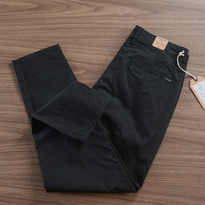 Pantalones Largos Slim Transpirables para Hombre - Comodidad Estival - Image 9