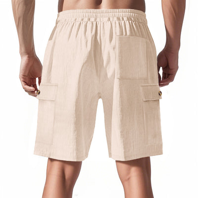 Shorts de Pana para Hombre con Múltiples Bolsillos - Image 29