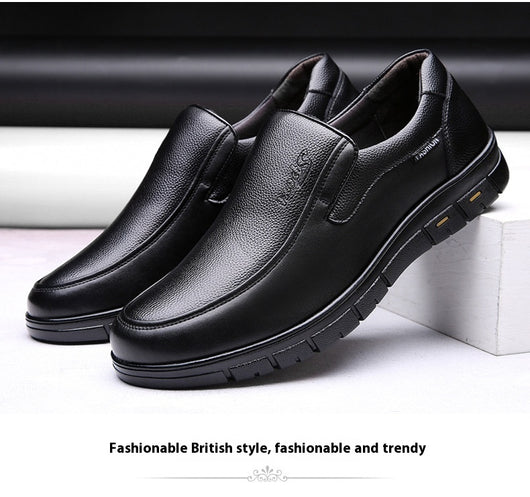 Zapatos de Cuero para Hombre - Elegancia Profesional Otoño Invierno - Image 9