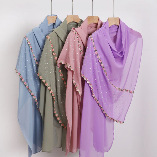 Pañuelo Chiffón Perla con Personalidad para Mujer - Image 26