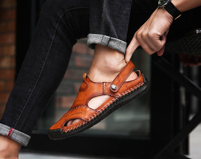 Sandalias Ajustables para Hombre - Cómodas Chanclas de Playa Verano - Image 17