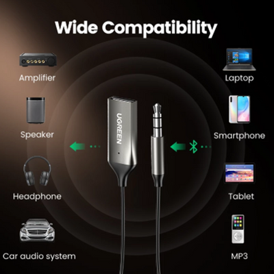 Receptor Bluetooth para Auto con Entrada Auxiliar y Audio de Alta Calidad - Image 5