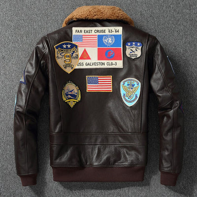 Chaqueta de Cuero Vacuno para Parejas - Estilo Casual - Image 12