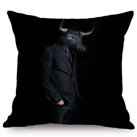 Funda de Almohada para Auto Serie Lobo Animal 3D Explosiva - Image 13