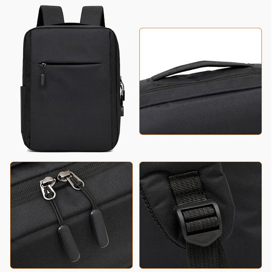Mochila Ejecutiva para Laptop con Puerto USB - Bolsa de Negocios para Hombre - Image 8