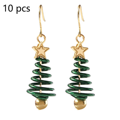 Kit DIY de Aretes Navideños: Árbol y Estrella - Image 12