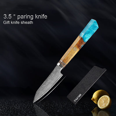 Cuchillo de Cocina Damasco Acero Inoxidable Premium - Image 15