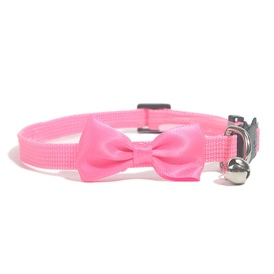 Collar Ajustable para Mascotas con Moño, Campana y Hebilla de Seguridad - Image 16