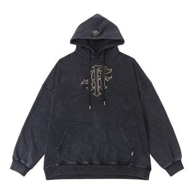 Sudadera con Capucha Desgastada Efecto Vintage para Hombre - Image 3