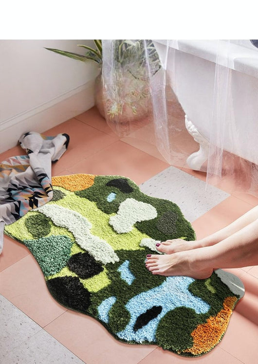 Alfombra Acolchada para Dormitorio Suave y Lavable a Máquina - Image 13