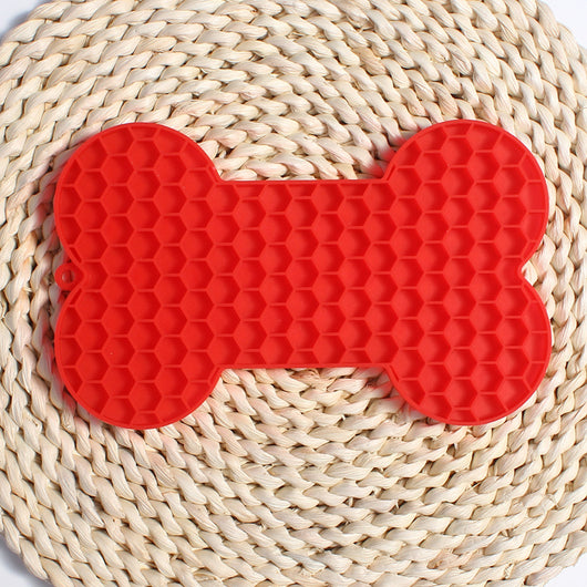 Tapete Masticable de Silicona con Hueso para Perros - Comedero Lento - Image 8