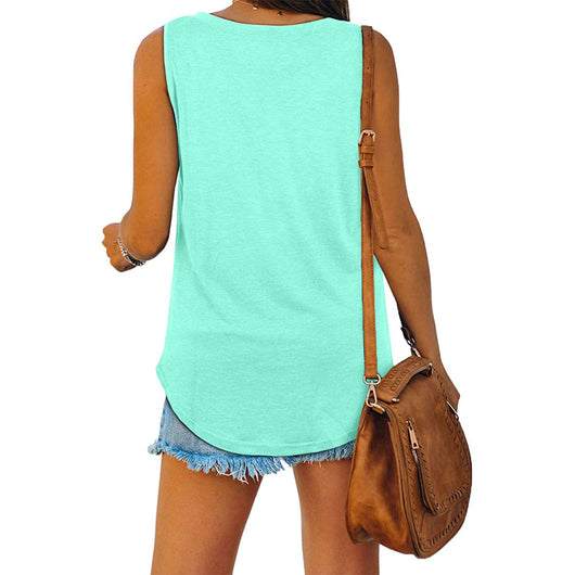 Musculosa Tuxedo Escote V Elegante Ajustada - Image 42