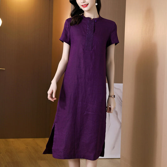 Vestido Ramio Verano Estilo Occidental Retro Literario Premium - Image 2